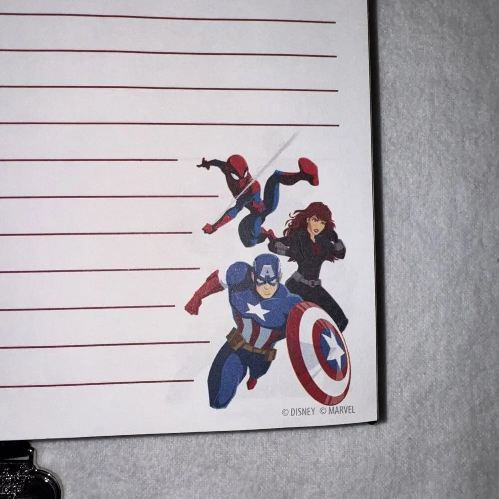 Disney Store 30th Anniversary Journal & Pen Mickey Minnie R2D2 BB-8 Iron Man